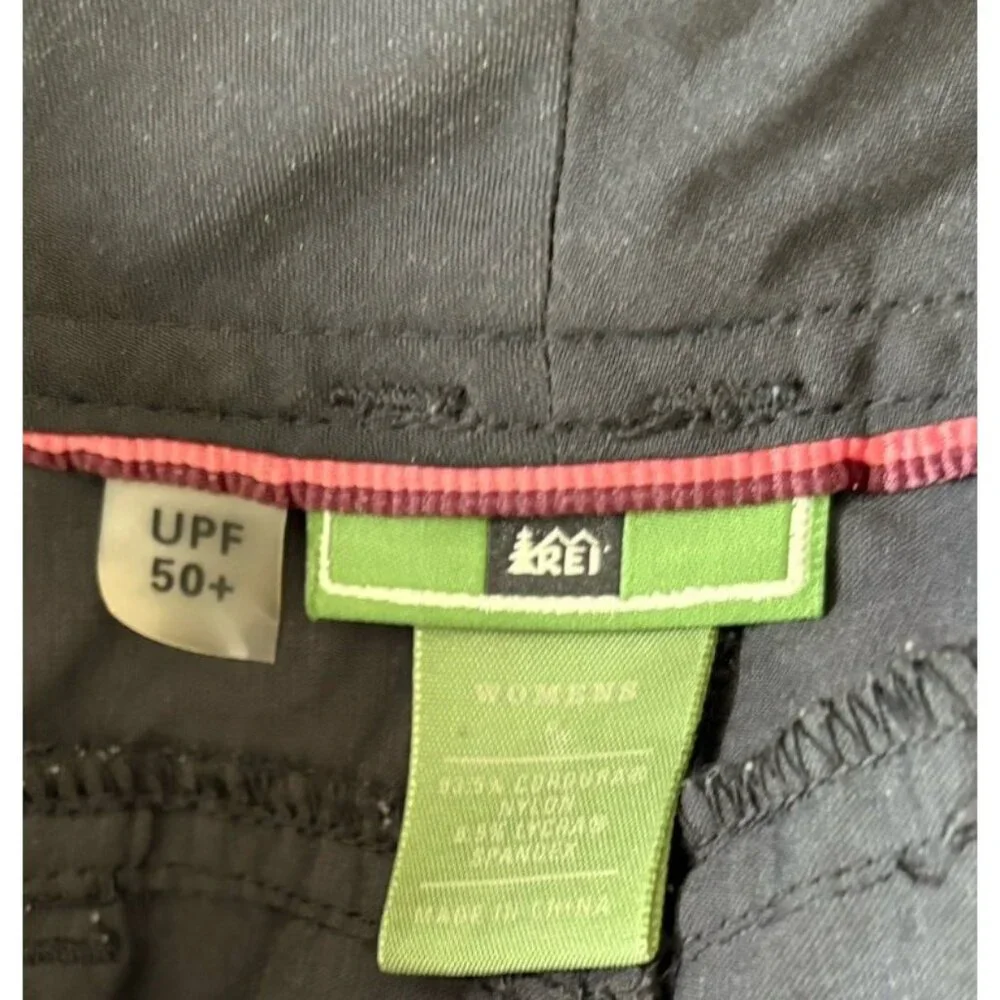 *REI Pant Womens Size 8? Black Outdoor Hiking Camping Trail Stretch Activewear - Picture 3 of 5